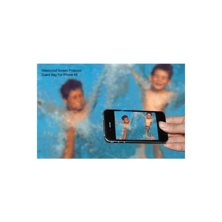 Premium Waterproof Screen Protector Guard Bag for iPhone 4 4S