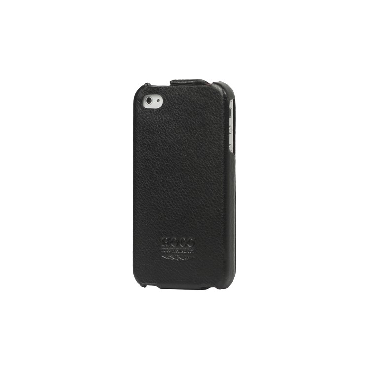 Genuine HOCO Duke Advanced Leather Case Cover for iPhone 4 4S - Black