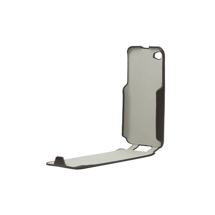 Slim Leather Case Cover for iPhone 4 4S - Brown