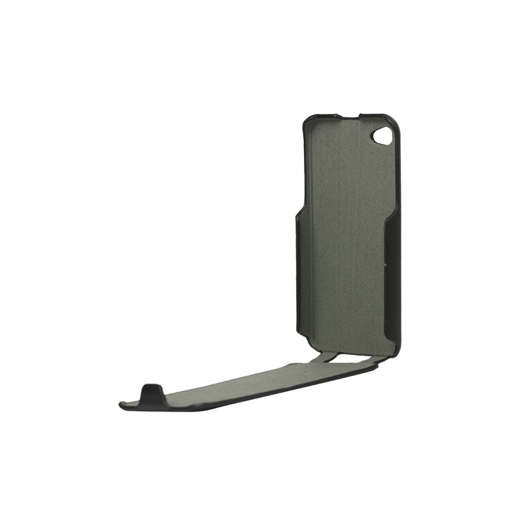 Slim Leather Case Cover for iPhone 4 4S - Black