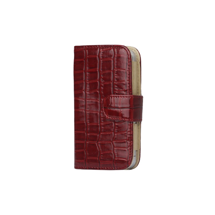 Crocodile Wallet Leather Flip Case Cover for iPhone 4 4S