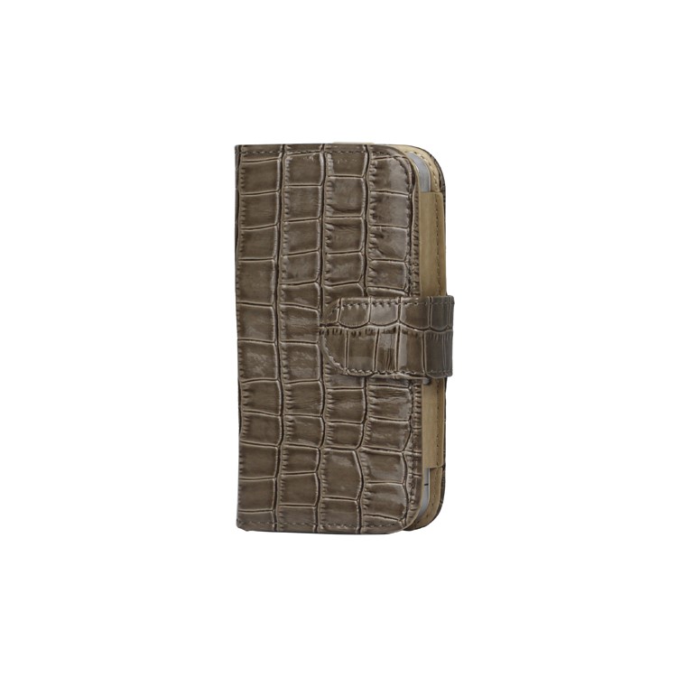 Crocodile Wallet Leather Flip Case Cover for iPhone 4 4S