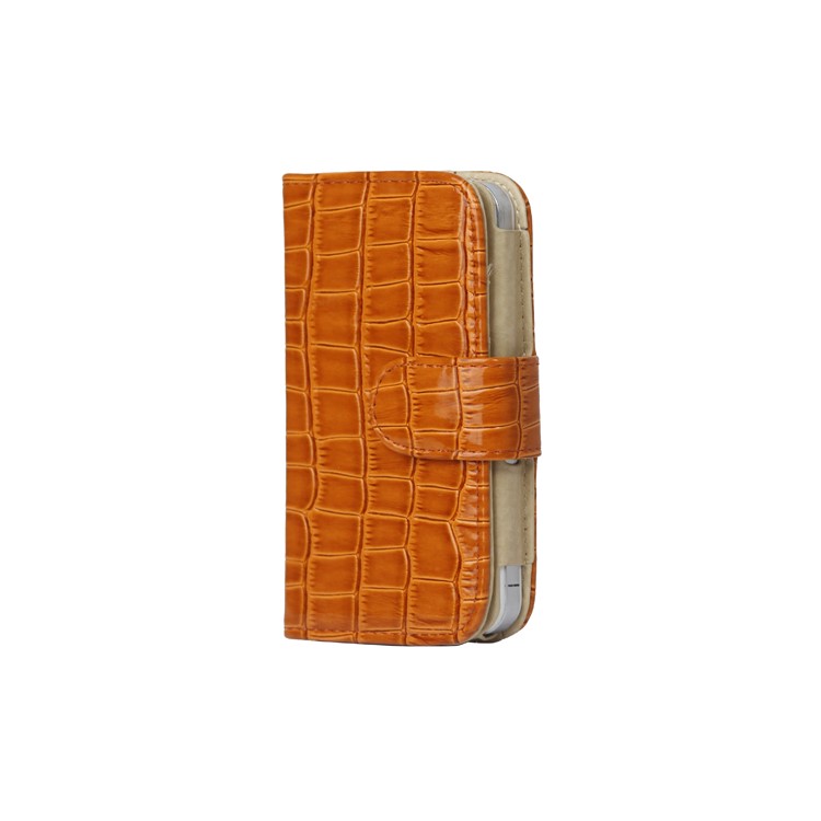 Crocodile Wallet Leather Flip Case Cover for iPhone 4 4S
