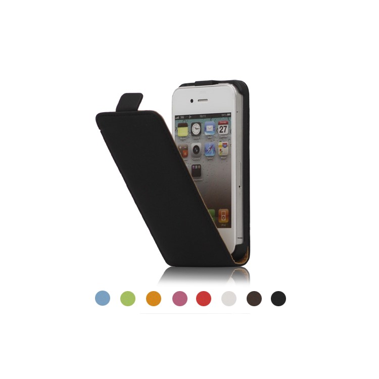 Premium Magnetic Leather Case Cover for iPhone 4 4S