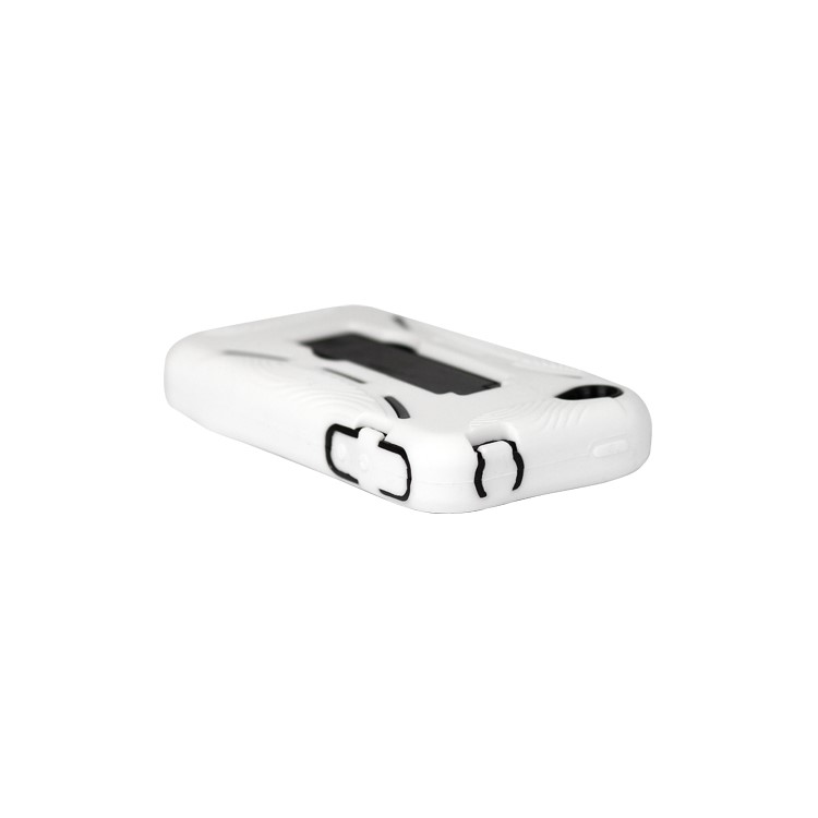 Snap-on Defender Stand Case for iPhone 4 4S - White