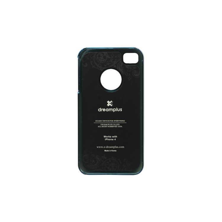 Eileen Elephant Lime Series Rhinestone Swarovski Electroplating Case for iPhone 4 4S - Capri Blue