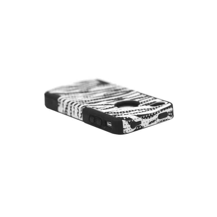 Stylish Zebra iPhone 4 4S Commuter Series Case
