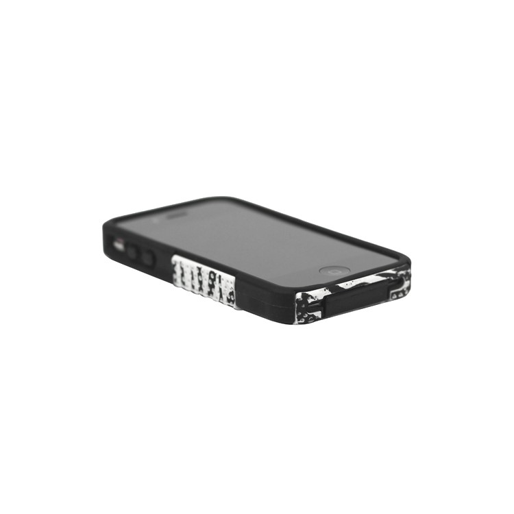 Stylish Zebra iPhone 4 4S Commuter Series Case