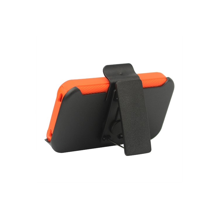 Superior Defender Case Cover for iPhone 4 4S with Belt Clip Holster - Orange