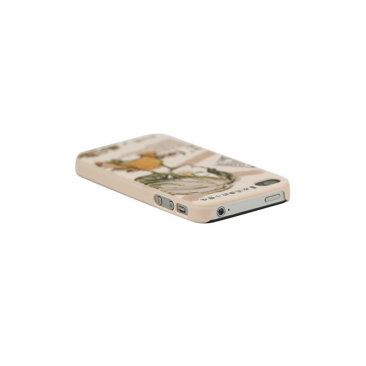 Fashion Girl Hard Plastic Case for iPhone 4 4S