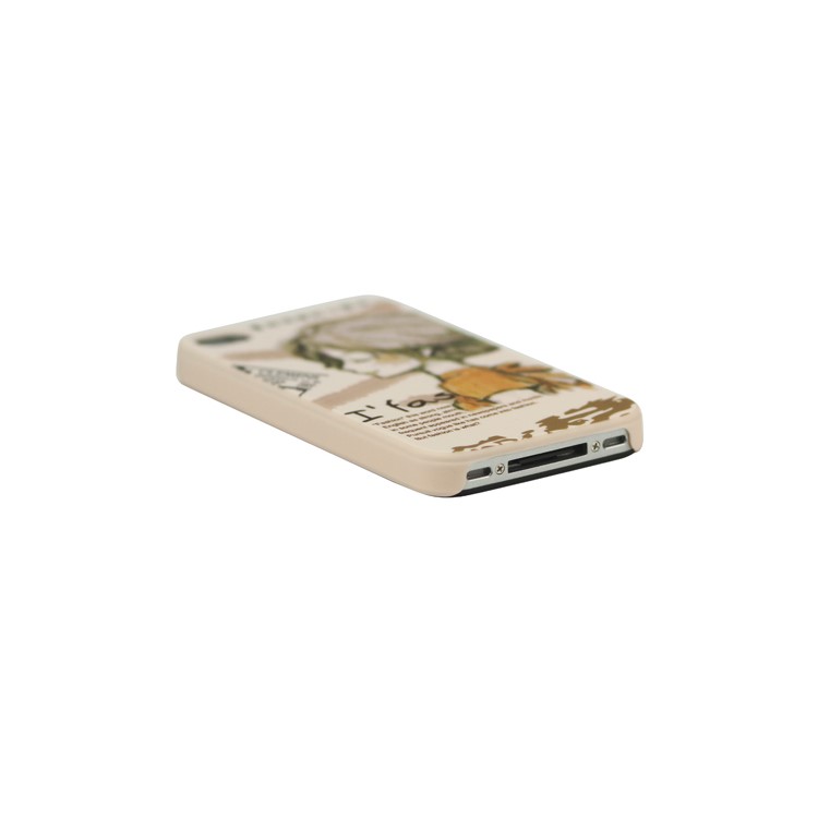 Fashion Girl Hard Plastic Case for iPhone 4 4S