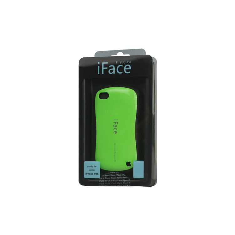First Class iPhone 4 4S Shock-absorbing Urethane Premium Case - Green