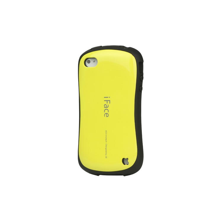 First Class iPhone 4 4S Shock-absorbing Urethane Premium Case - Yellow