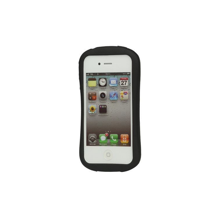First Class iPhone 4 4S Shock-absorbing Urethane Premium Case - Yellow