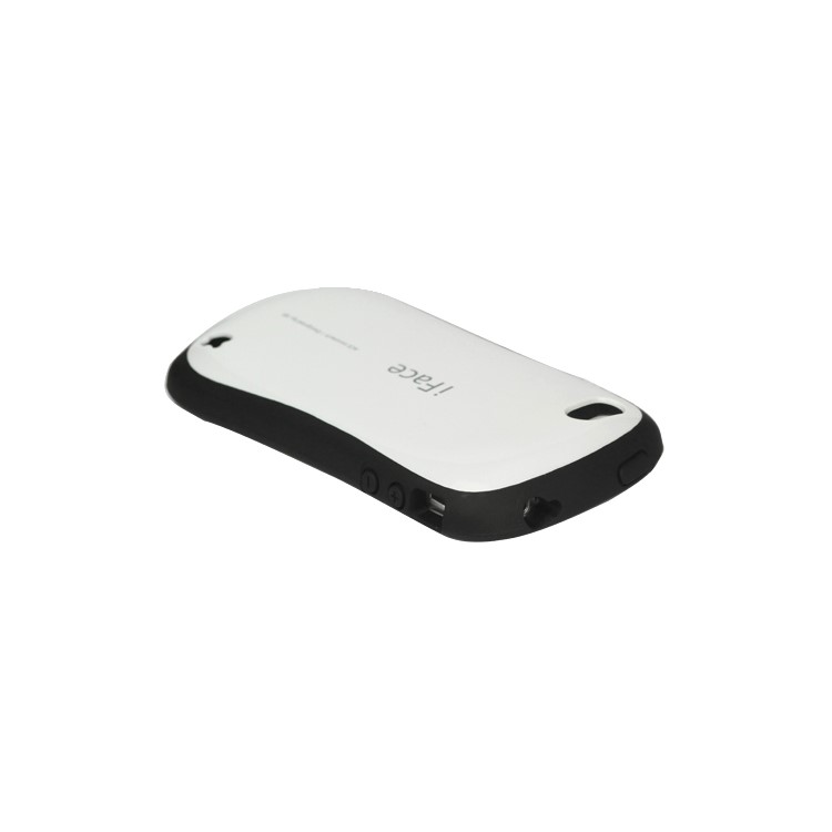 First Class iPhone 4 4S Shock-absorbing Urethane Premium Case - White