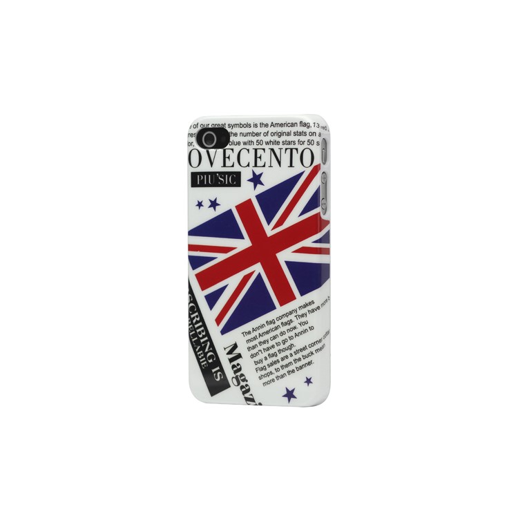 Union Jack Flag Hard Plastic Case for iPhone 4 4S