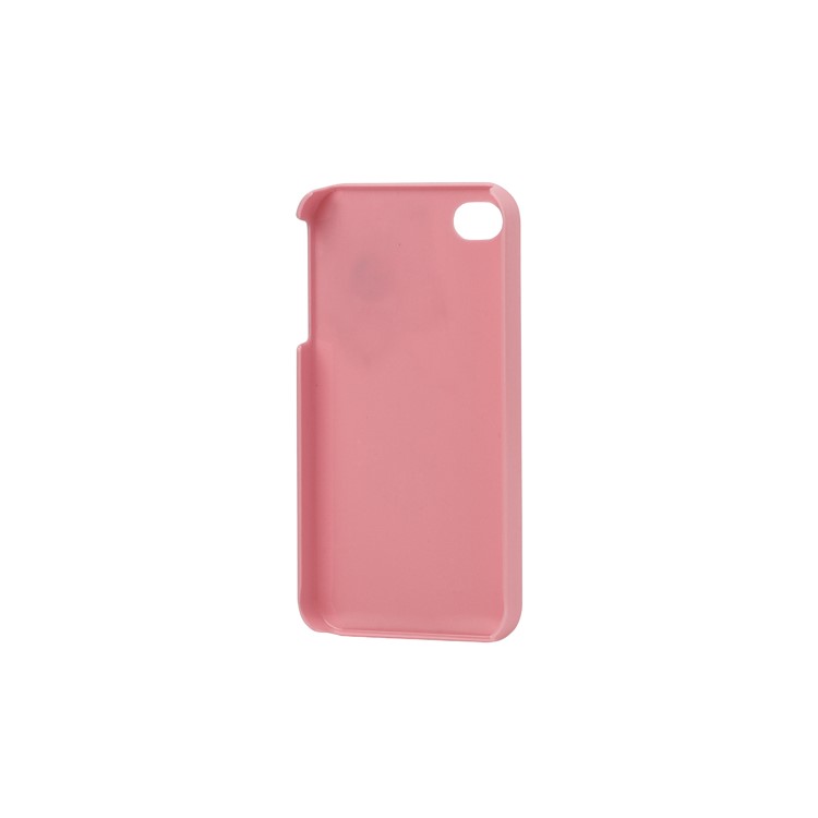 Sparkling Flowers Pearl Diamante Case Cover for iPhone 4 4S - Pink