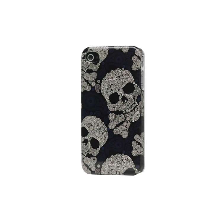 Unique Skull Plastic Case Cover for iPhone 4 4S