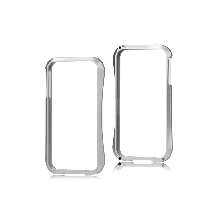 Deff Cleave Metal Blade Bumper Frame Case for iPhone 4 4S - Silver