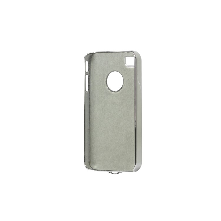 Sparkling Rhinestone Electroplating Hard Case Cover for iPhone 4 4S - Gold