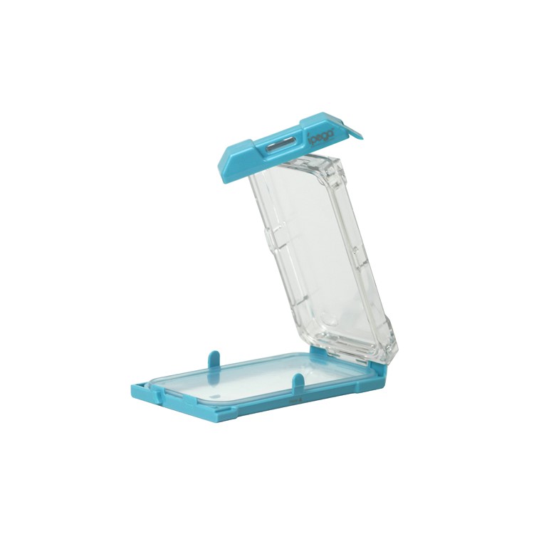 iPega Waterproof Hard Plastic Case Cover for iPhone 4 4S - Baby Blue