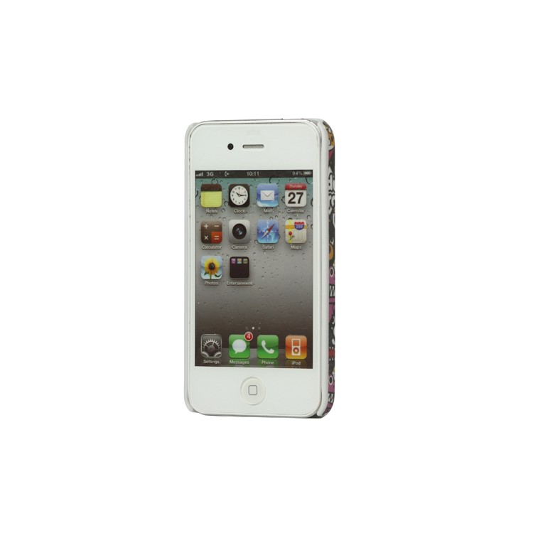 Numerous Cartoon Image Hard Case for iPhone 4 4S