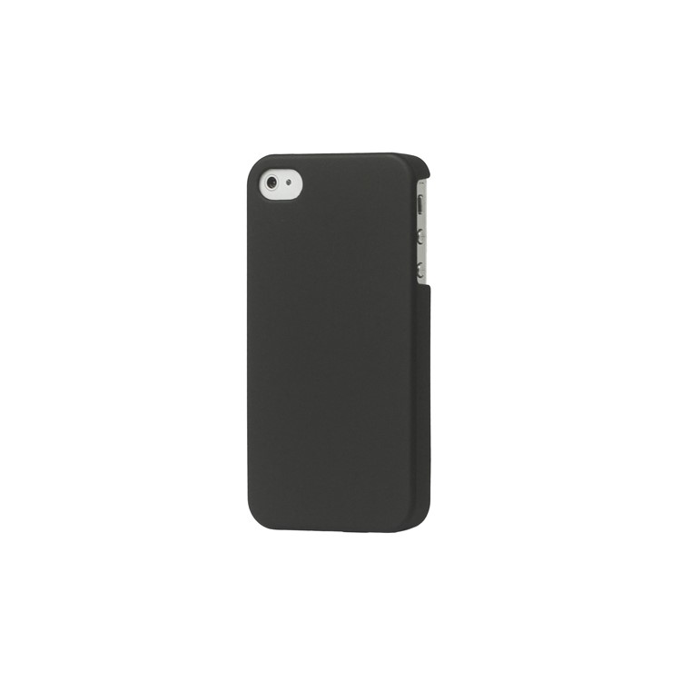 Rubberized Hard Case Cover for iPhone 4 4S - Black