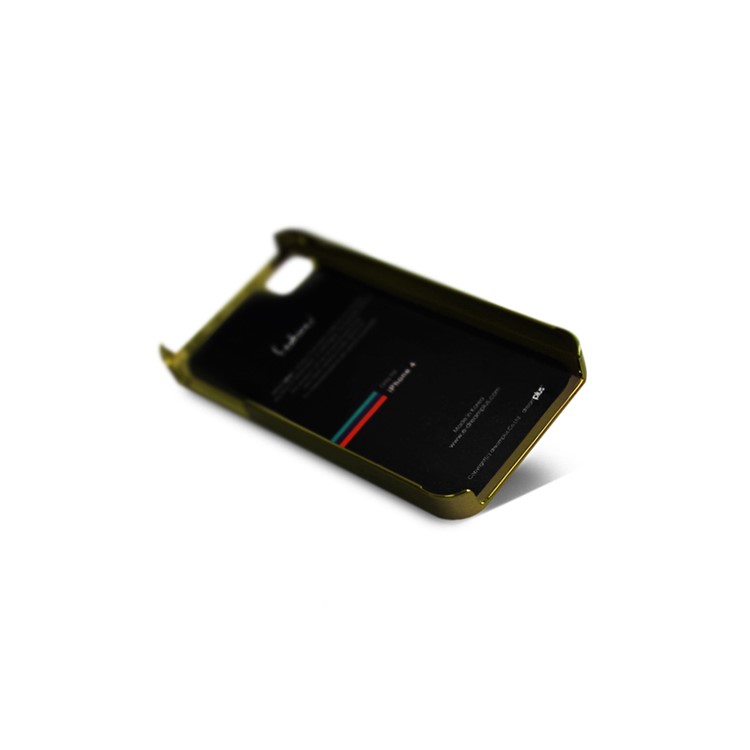 Eileen Hearts Lime Series Electroplating Diamante Case for iPhone 4 4S - Gold