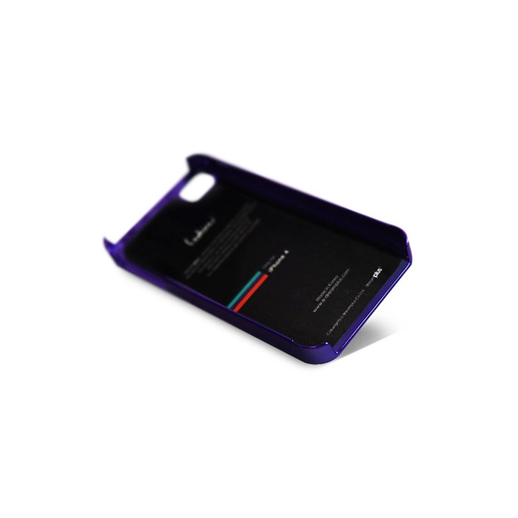 Eileen Hearts Lime Series Electroplating Diamante Case for iPhone 4 4S - Violet Purple