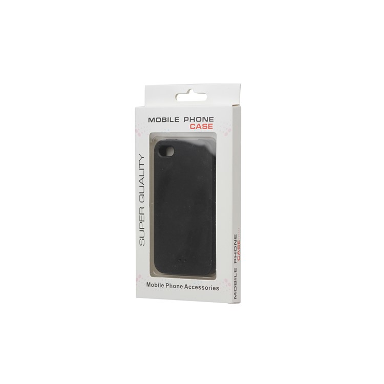 Folio Style iPhone 4 4S TPU Case Cover Front and Back - Black