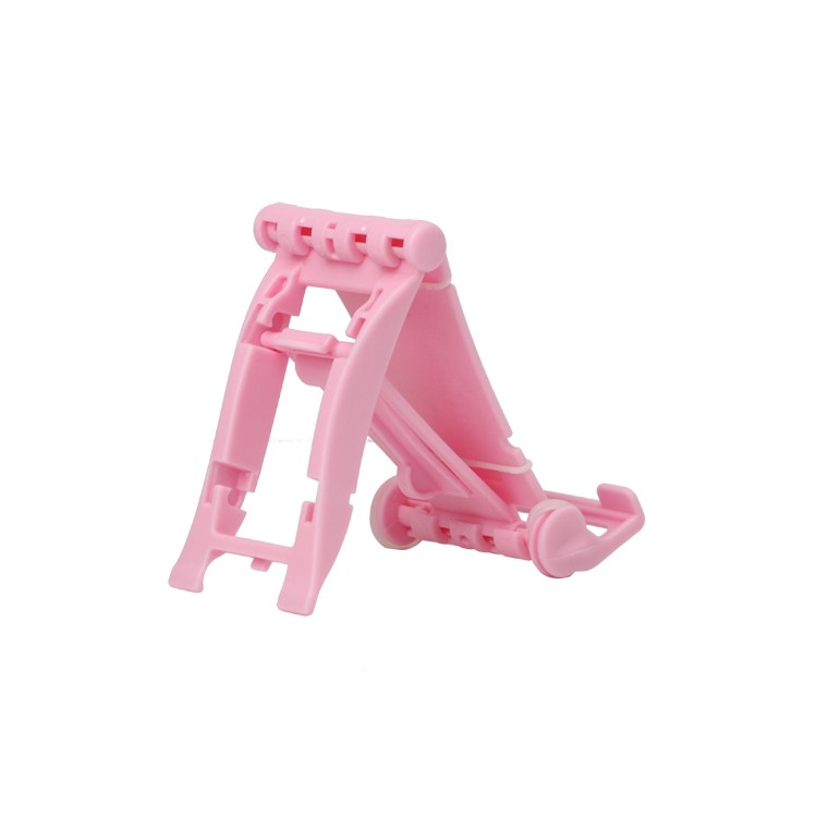 Portable Multi-angled Stand Holder for The New iPad iPhone 4S iPod Touch HTC One X - Pink