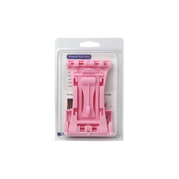 Portable Multi-angled Stand Holder for The New iPad iPhone 4S iPod Touch HTC One X - Pink