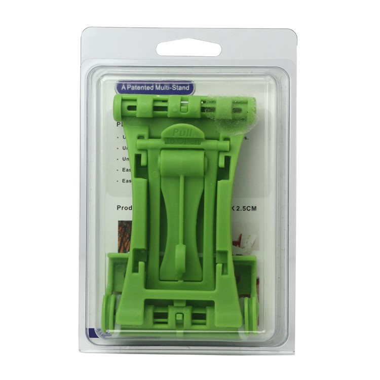 Portable Multi-angled Stand Holder for The New iPad iPhone 4S iPod Touch HTC One X - Green