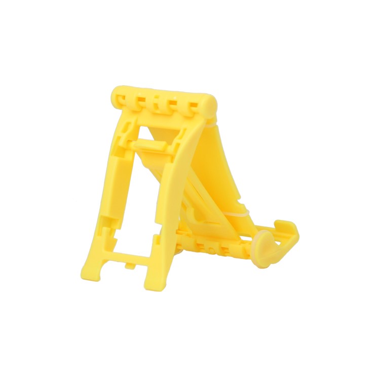 Portable Multi-angled Stand Holder for The New iPad iPhone 4S iPod Touch HTC One X - Yellow