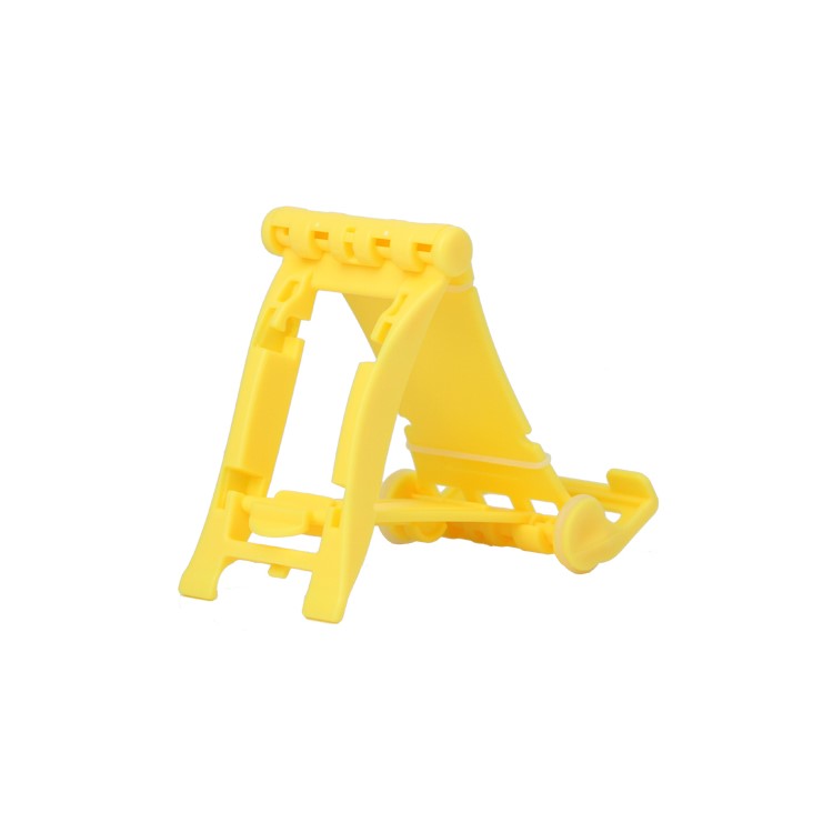 Portable Multi-angled Stand Holder for The New iPad iPhone 4S iPod Touch HTC One X - Yellow