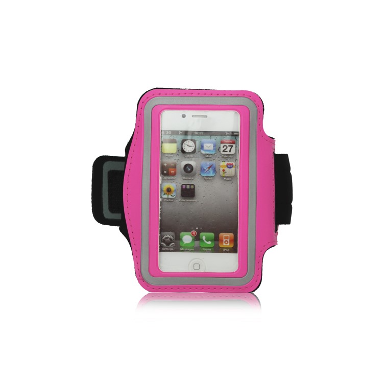 Gym Running Sport Armband Case for iPhone 4 4S - Rose