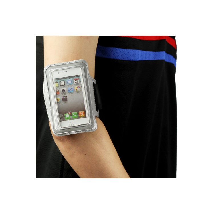 Gym Running Sport Armband Case for iPhone 4 4S - Black