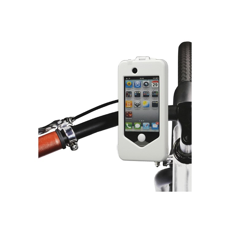 Multifunctional Bike Bicycle Handlebar Mount Hard Case for iPhone 4 4S