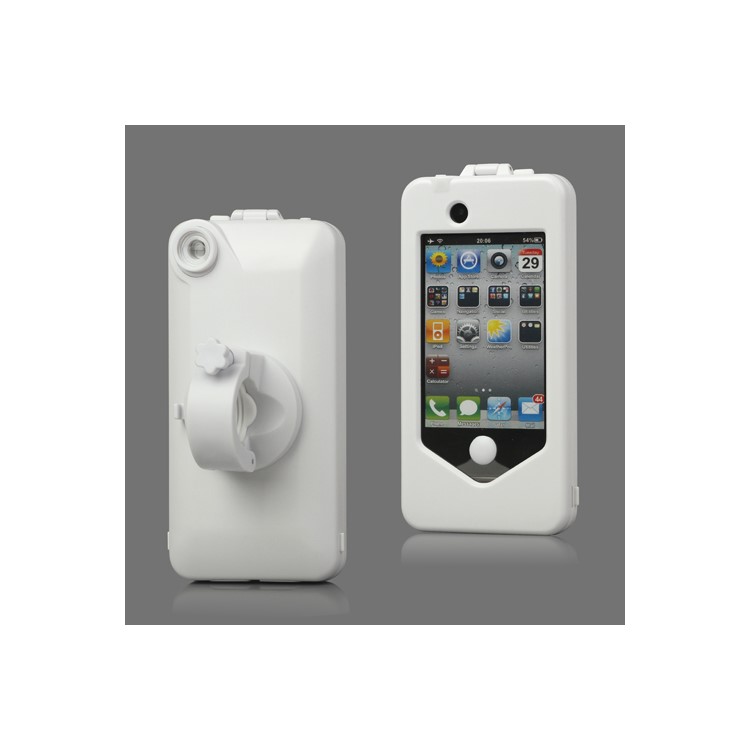 Multifunctional Bike Bicycle Handlebar Mount Hard Case for iPhone 4 4S