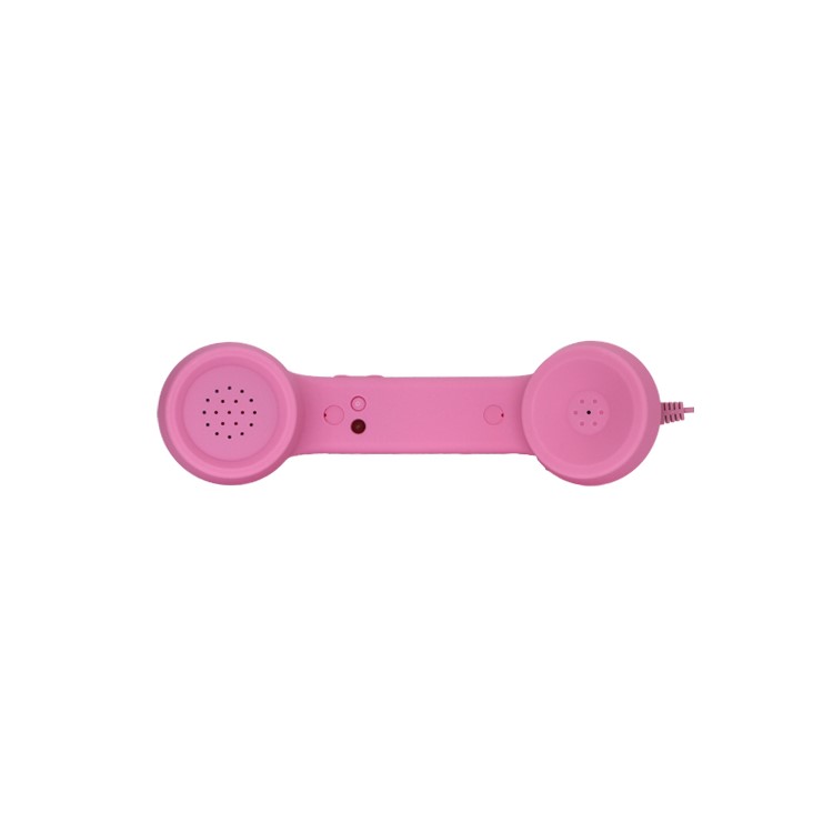 3.5mm Retro Cell Phone Handset with Volume Remote Control for iPhone 4 4S Samsung i9300 Galaxy S 3