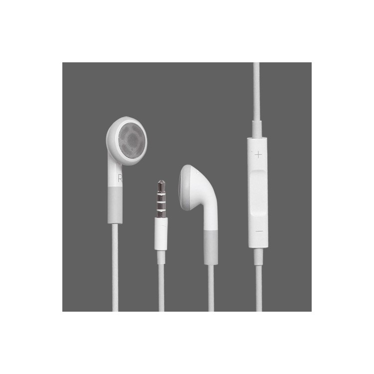 3.5mm Stereo Earphone Headphone with Remote and Mic for iPhone 4S (OEM)