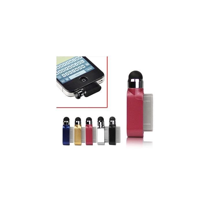 Dock Dust Plug Soft Stylus Touch Pen for iPhone iPad iPod