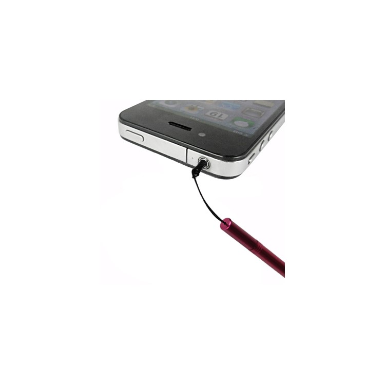 3.5mm Plug Soft Stylus Touch Pen for iPhone iPad iPod Touch