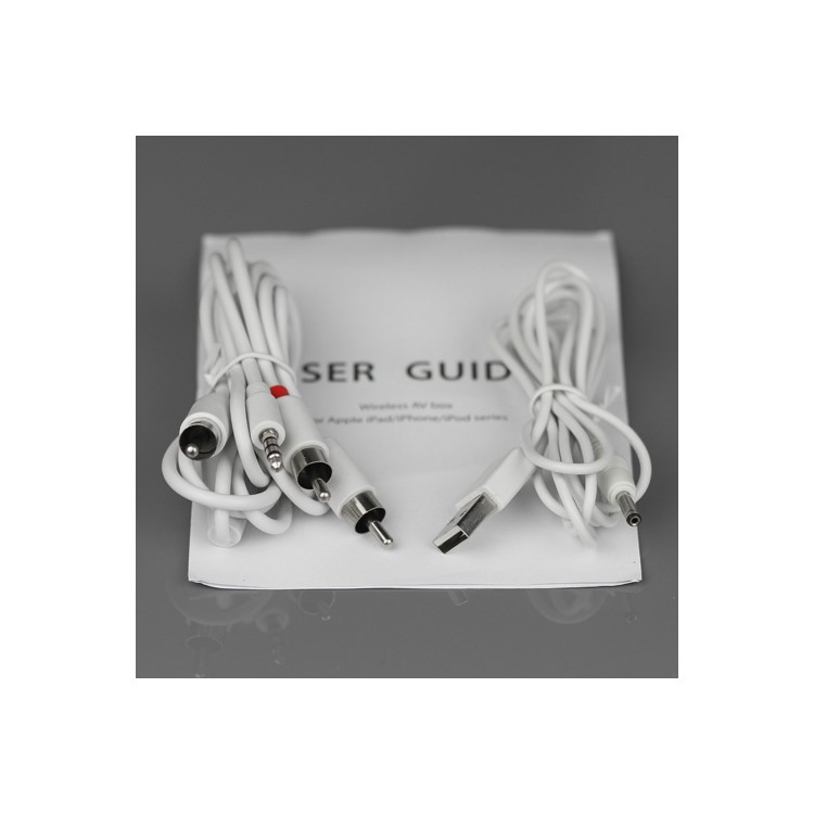 Wireless AV Transmitter Box for iPad 2 iPad iPhone 4S 4 3GS 3G iPod Touch