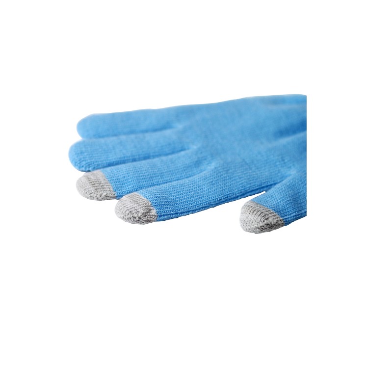 Unisex Capacitive Touch Screen Knit Gloves for iPhone 4S iPad 2 Samsung etc - Blue