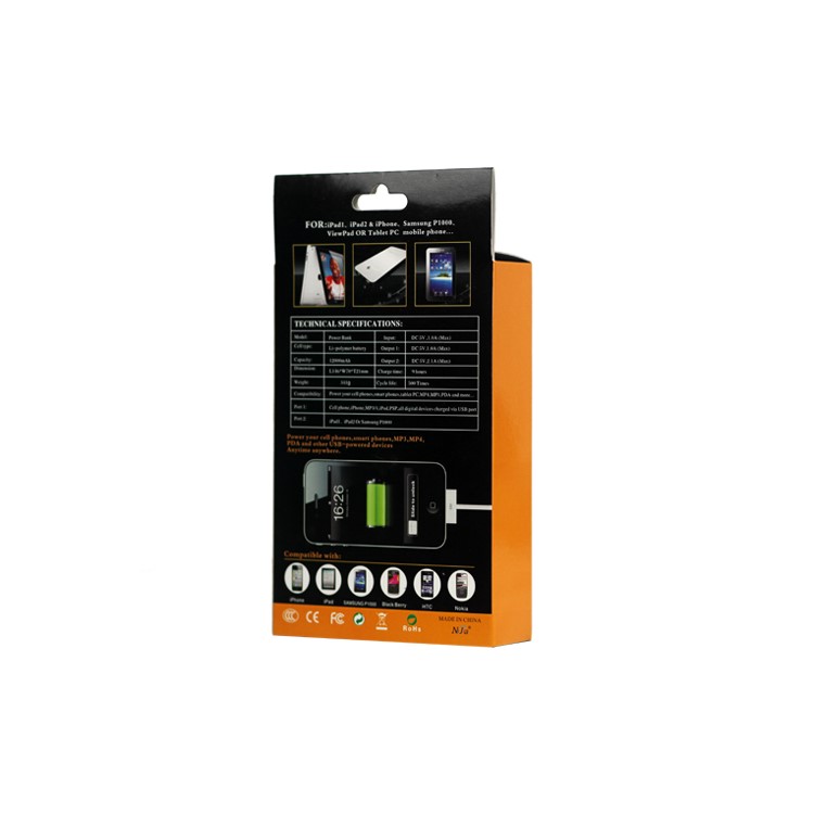 12000mAh Portable Power Bank Charger for iPhone iPad Phone Tablet PC