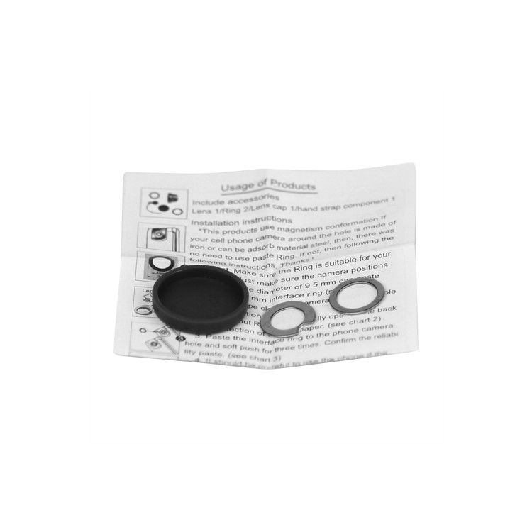 Magnetic 0.67X Wide Angle Macro Lens for iPhone 4 4S iPad 2