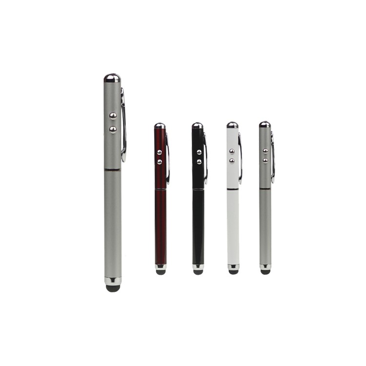 Capacitive Stylus Touch Pen + LED Flashlight + Laser Pointer for The New iPad / iPhone 5 / 4S / 4 / iPod Touch Samsung S 4 IV i9500 etc