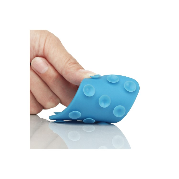 Dual Side Suction Cup Silicone Sucker Mat for iPhone HTC Samsung and etc