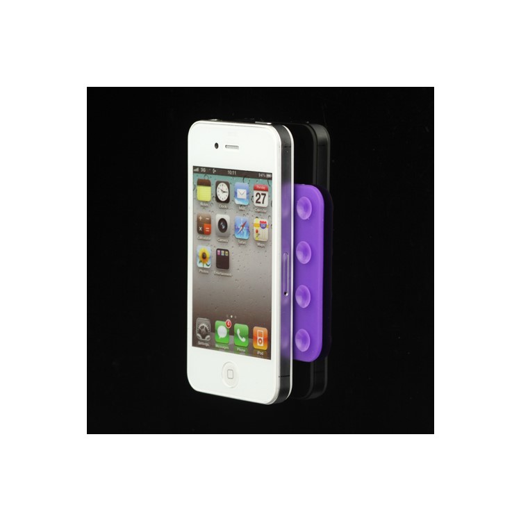 Dual Side Suction Cup Silicone Sucker Mat for iPhone HTC Samsung and etc